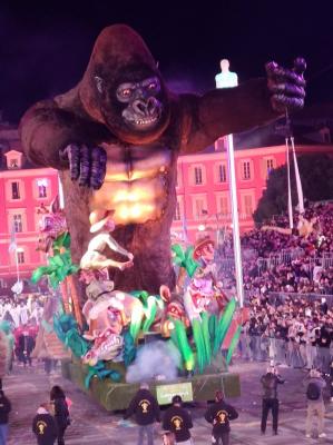 Corso carnavalesque king kong