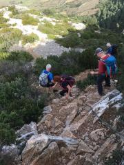 La descente vers tautavel