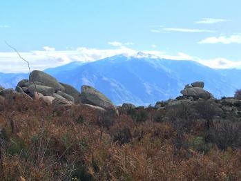 Vue sur le massif du carlit